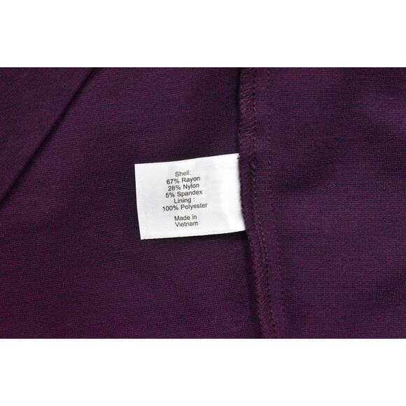 NEW Lane Bryant Purple Sheath Dress Plus Size 22 NWT - Picture 10 of 10